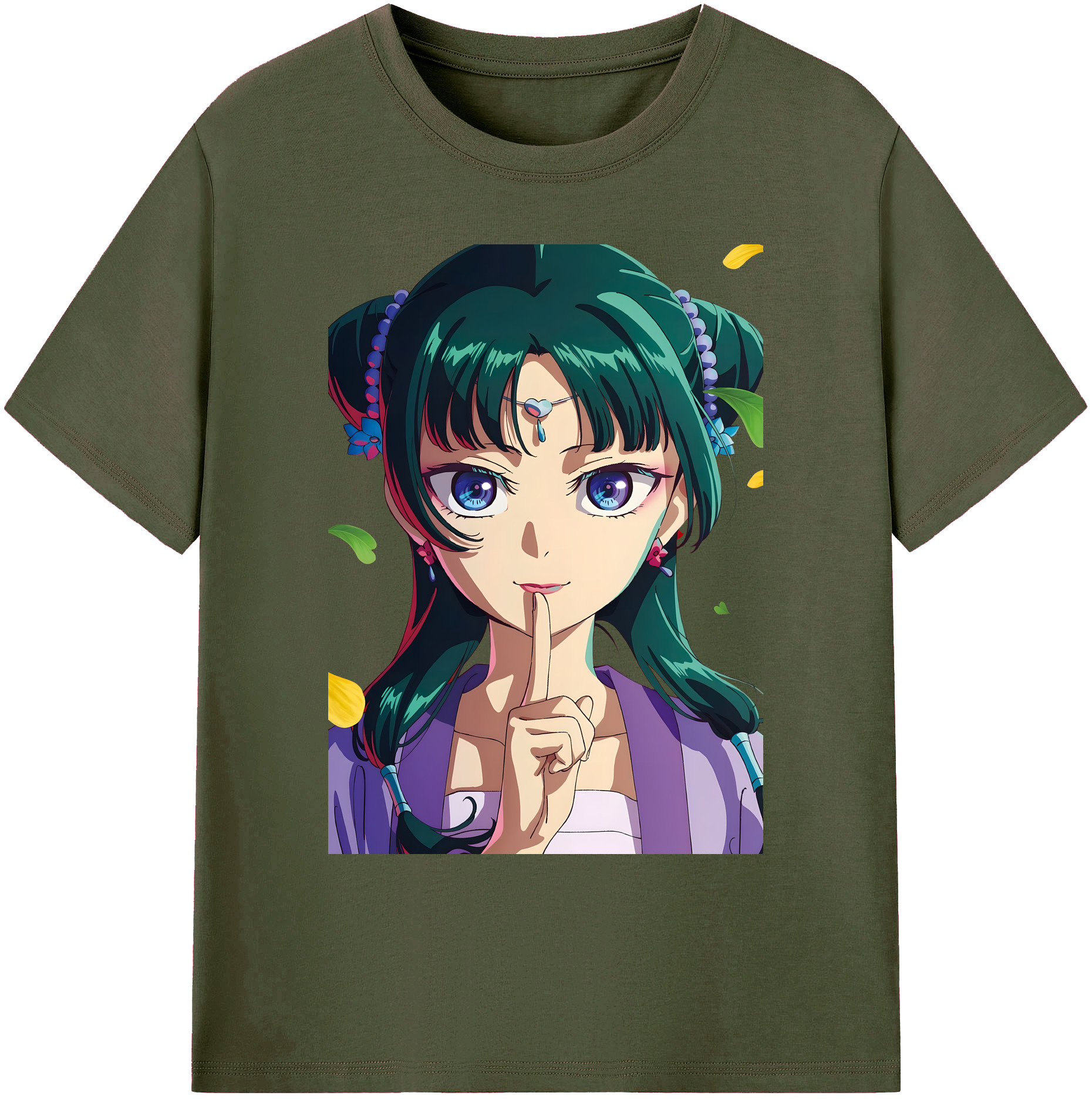 （画像用） 薬屋のひとりごと The Apothecary Diaries 綿100％ メンズ半袖Tシャツ｜肌触りやわらか＆通気性